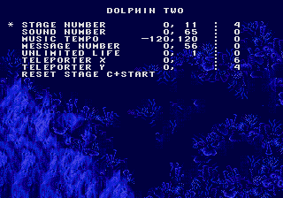 ecco the dolphin sprites